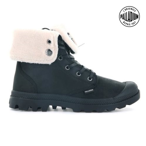 Bottes Palladium Baggy Leather ESS WPS Homme Noir | FR TDU590Z